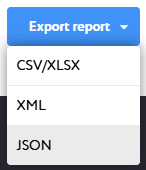 Export report as JSON